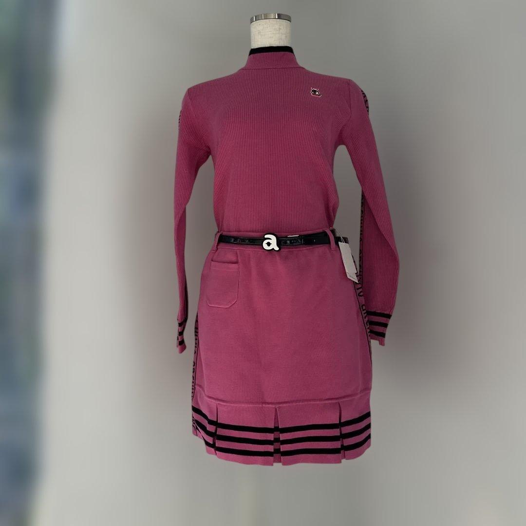 アルチビオニットトップス＆スカートセットアップ