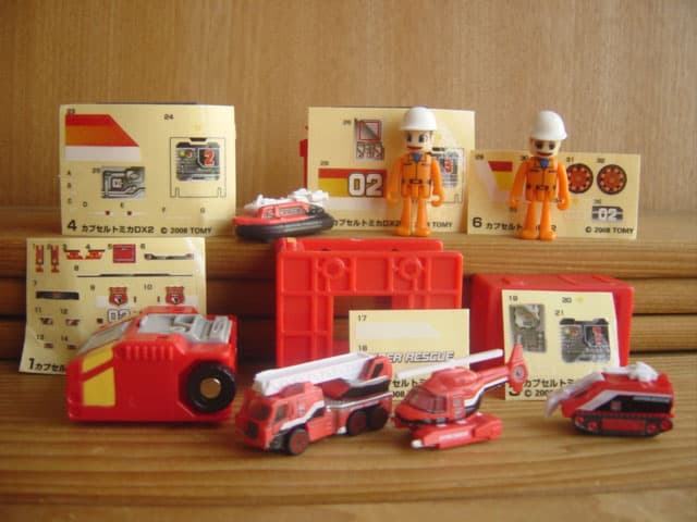 ♯Eti03EZ　カプセルトミカDX2　全6種　ハイパーレスキュー編2