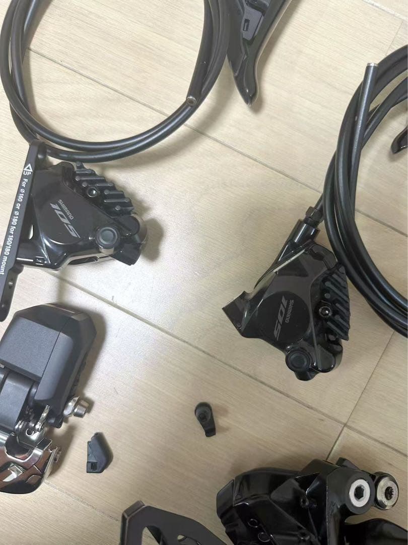 SHIMANOシマノ R7170 105 2x12s 電動Di2 グループセット