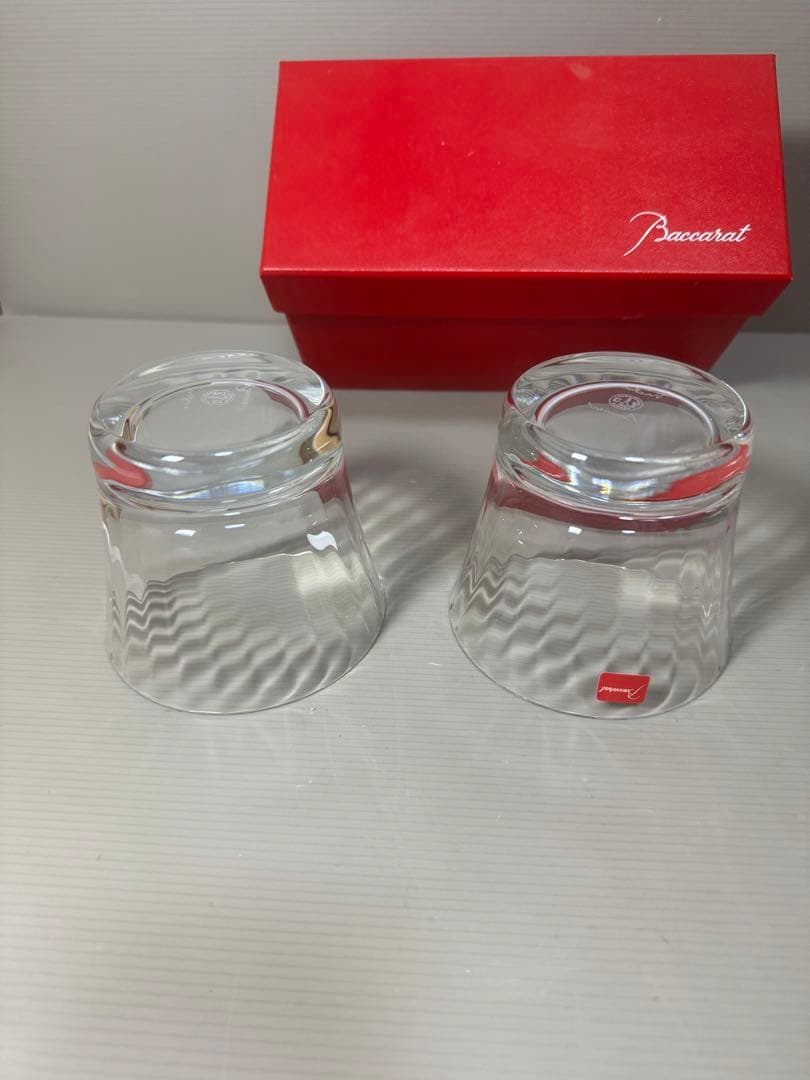 2158 バカラ　ペアグラス　未使用