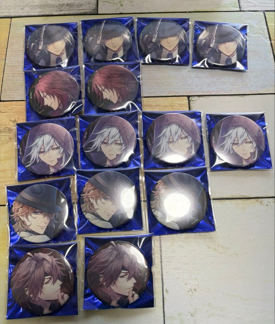 ピオフィオーレの晩鐘 夏の市 2020 ランダム 缶バッジ 15個セット