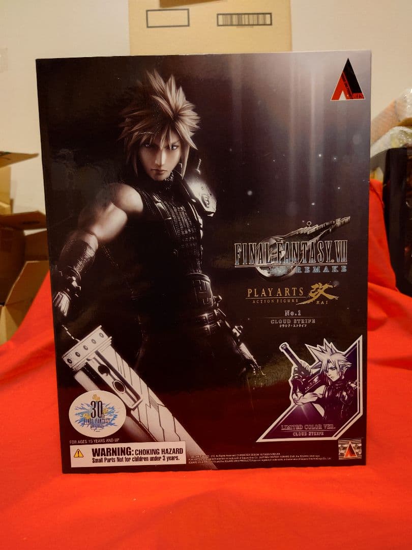 Limited版 プレイアーツ改 ファイナルファンタジーVIIリメイク クラウド