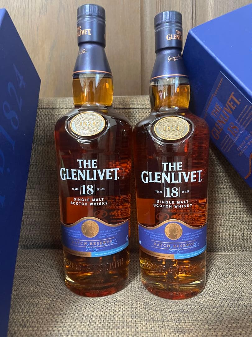 THE GLENLIVET 18年 700ml 2本セット グレンリベット