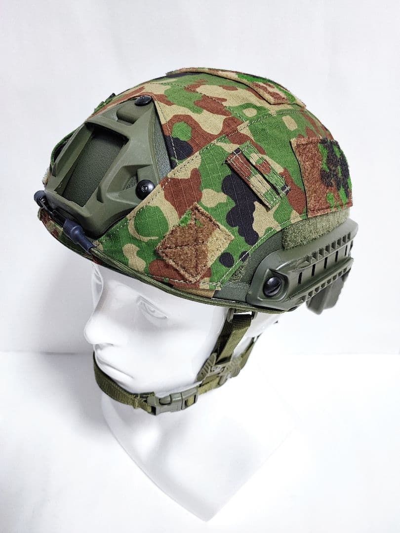 NIJ IIIA レベル3A 陸自迷彩 Fast型 防弾ヘルメット カバー