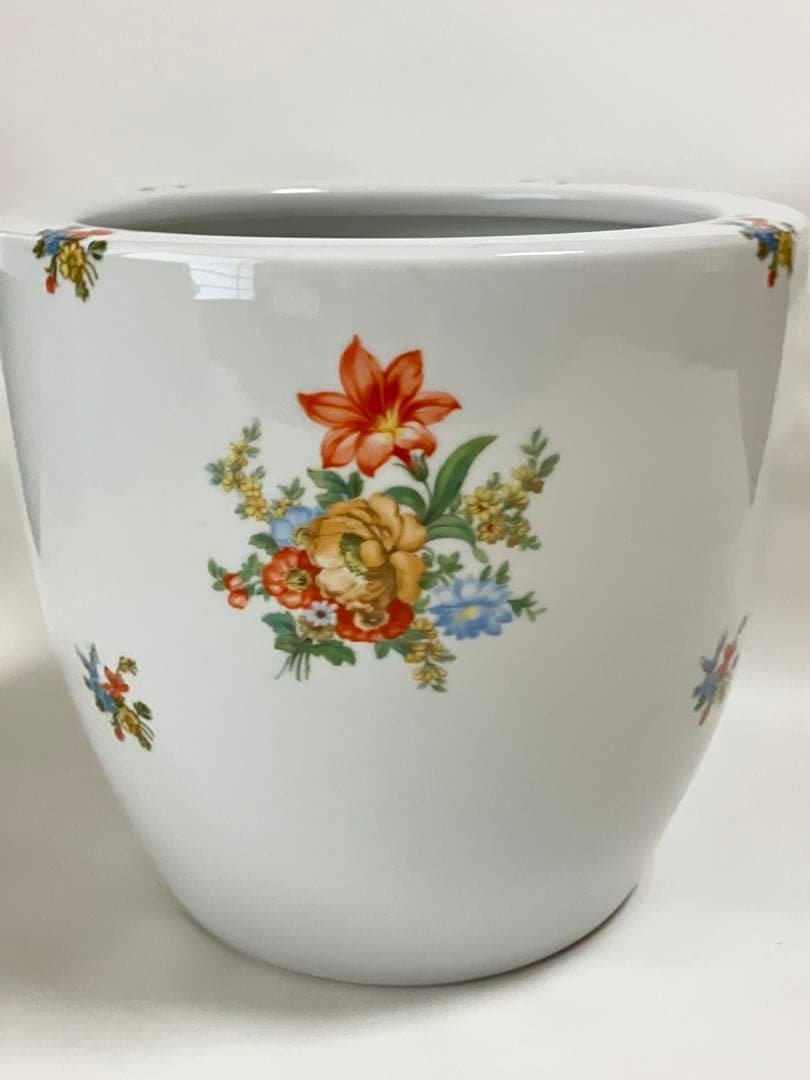 オールドノリタケ　アンティーク　火鉢　鉢カバー