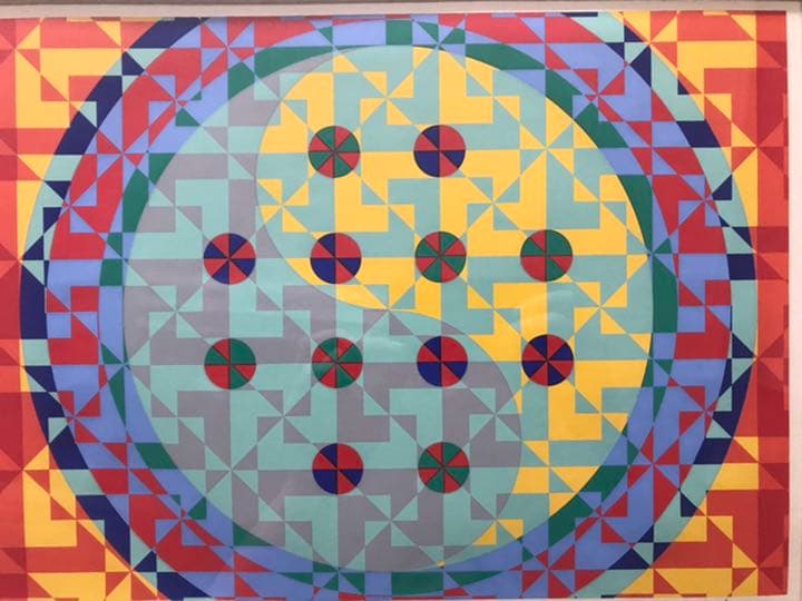 ★F42★オノサトトシノブ「Silk-62」シルクスクリーン