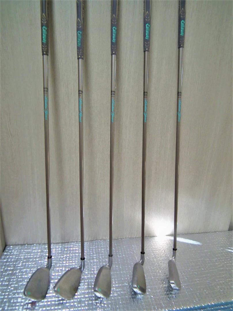 キャロウェイ callaway レディース　ゴルフ　アイアン　5本
