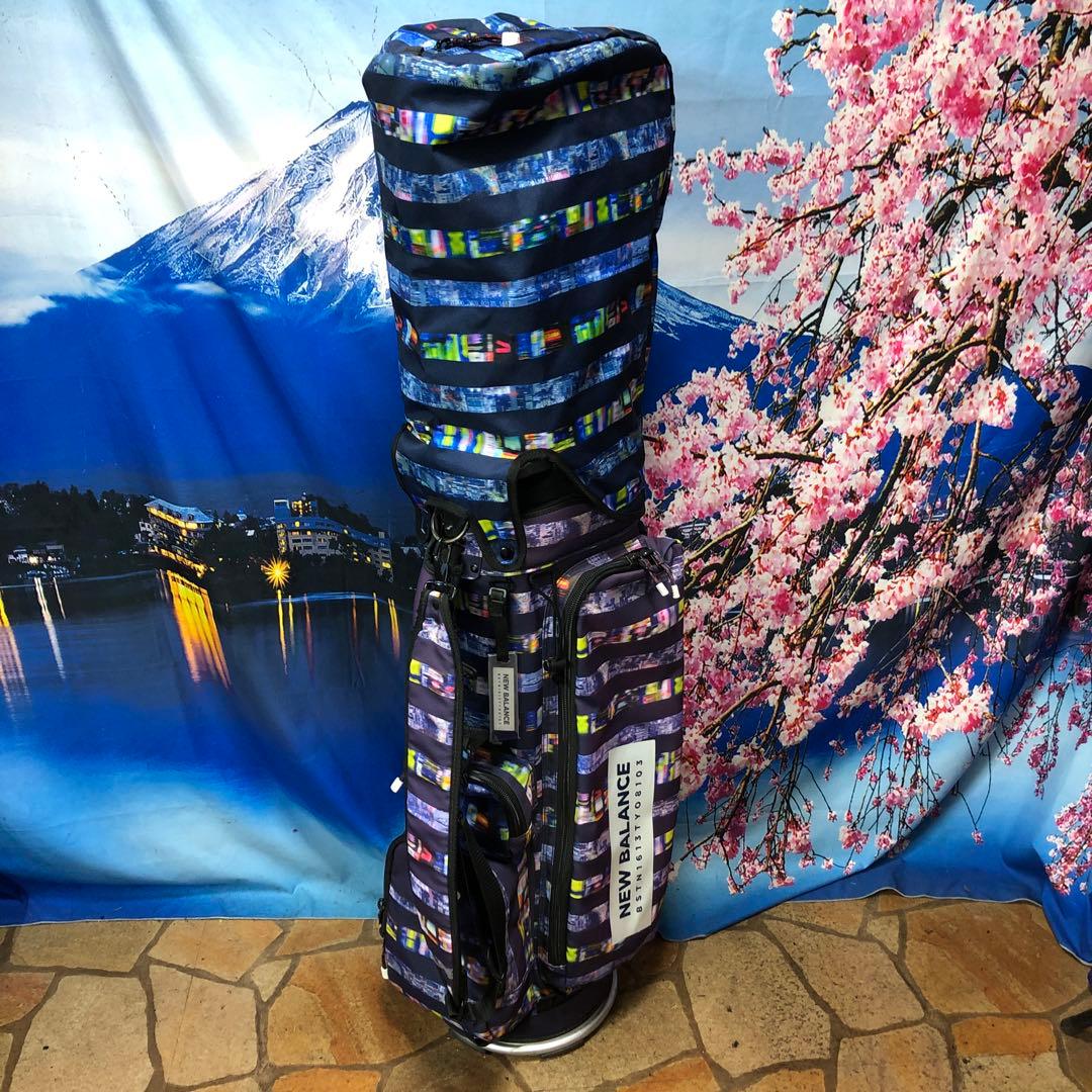 寶BV-1127 訳あり ニューバランス カート式 キャディバッグ