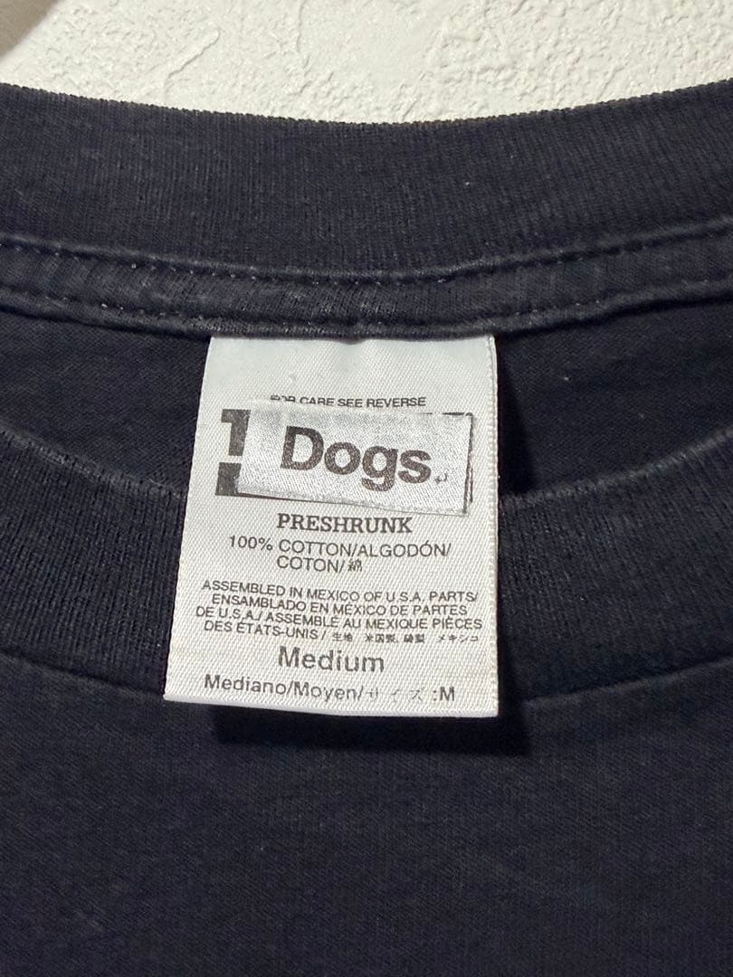 Dogs リメイク　ジミヘンドリック Tシャツ ブラック Mサイズ