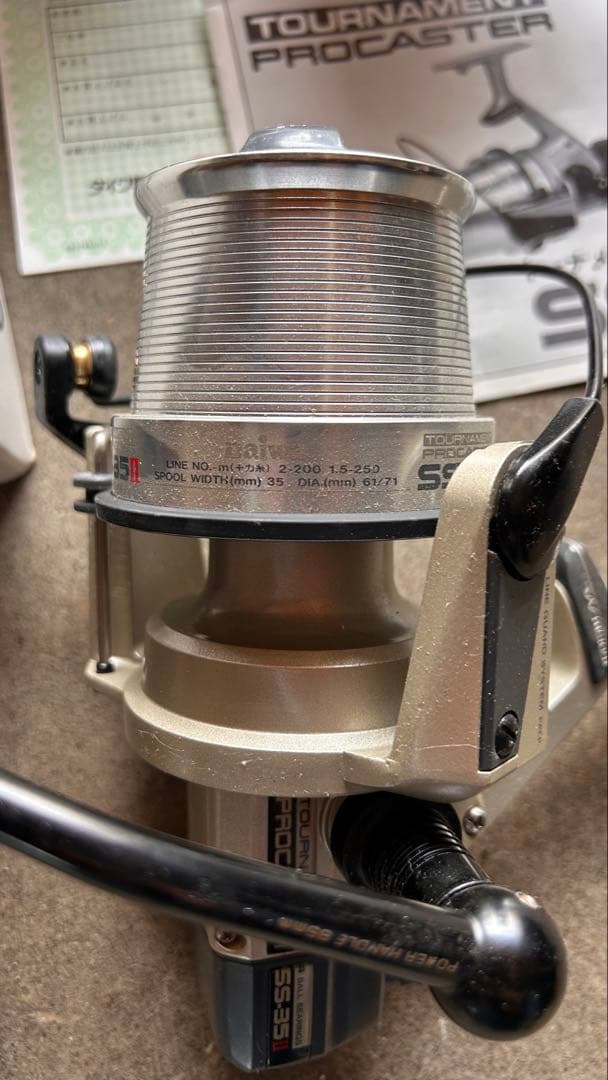 未使用ダイワDaiwa TOURNAMENT PROCASTER SS-35II