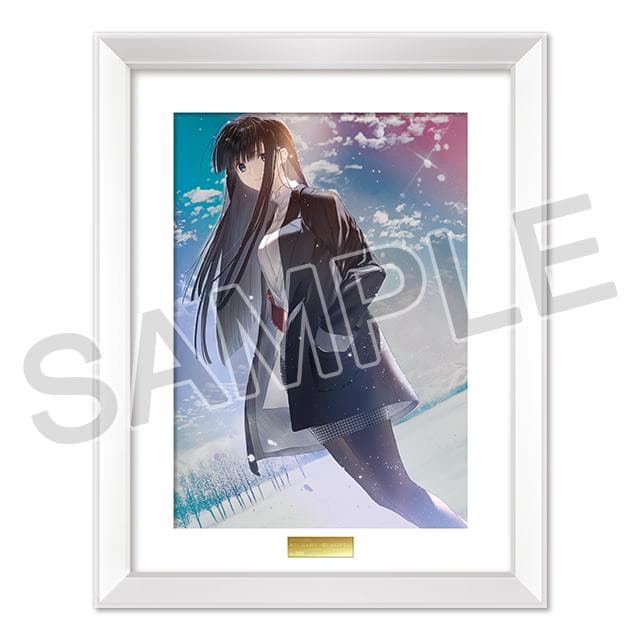 『WHITE ALBUM2』直筆サイン＆シリアルナンバー入りクリスタアート