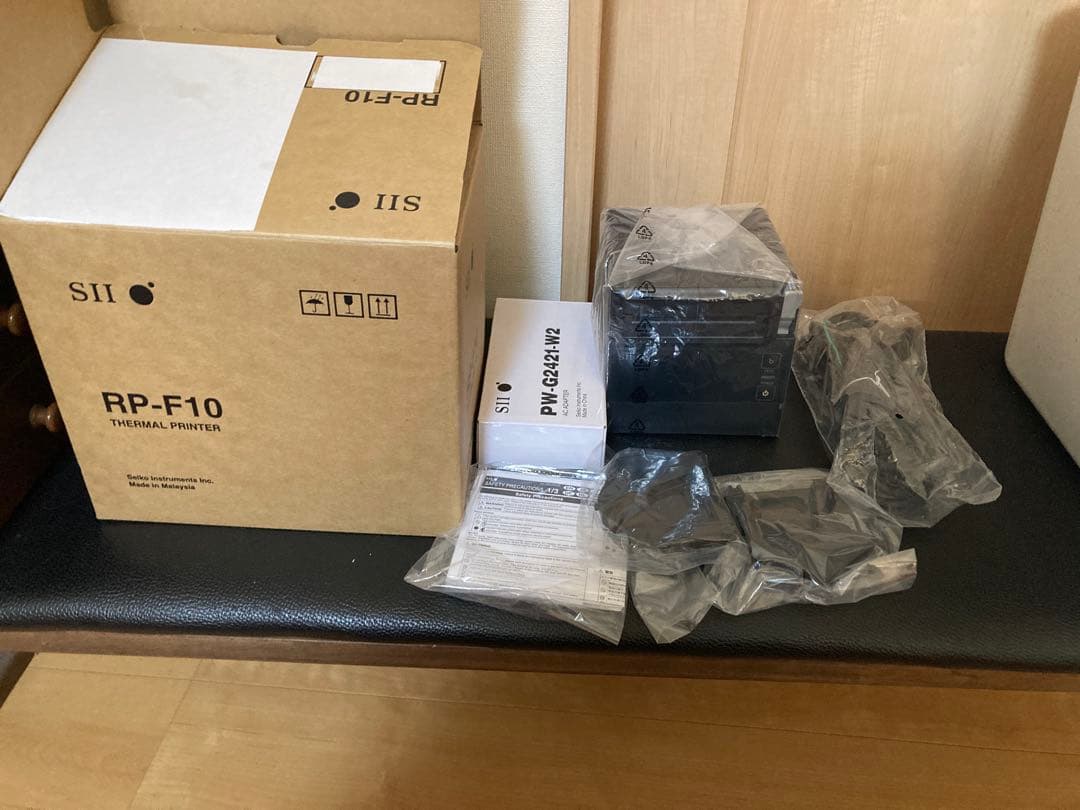 【ほぼ新品】SII RP-F10-K27J1-3 黒 サーマルプリンター