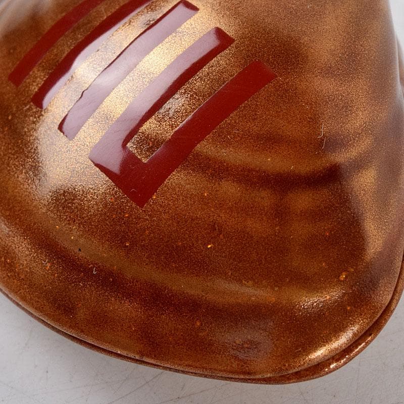 茶道具　輪島塗　江尻玄舟作　金蒔絵　蛤　香合　共箱　V　8832