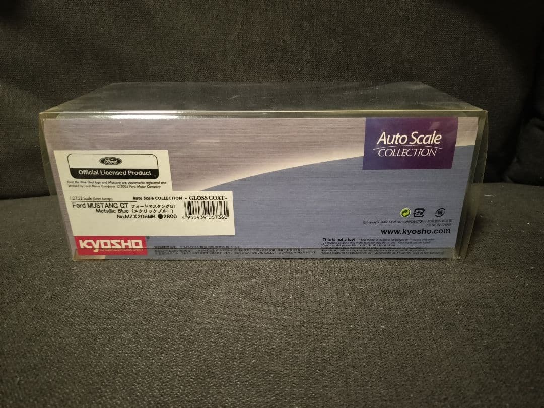 京商ミニッツ　フォード・マスタングGT（メタリックブルー）