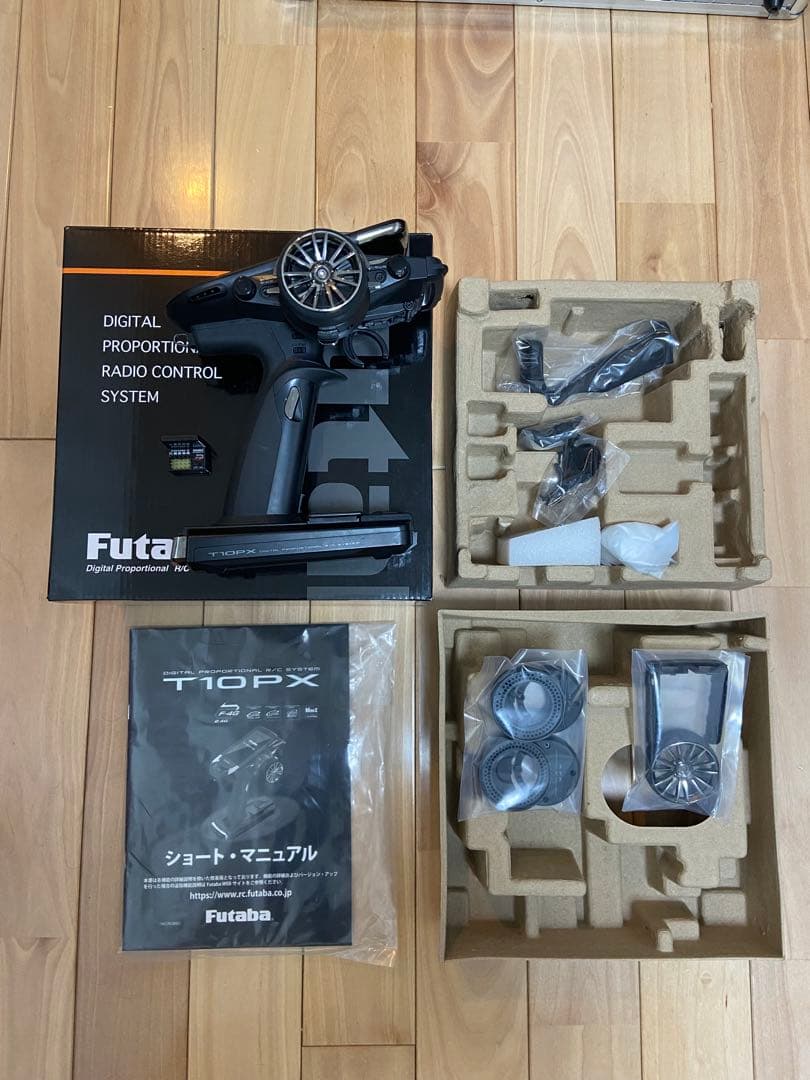FUTABAハイエンドプロポ　T10PX、受信機、SDカードセット（写真追加）