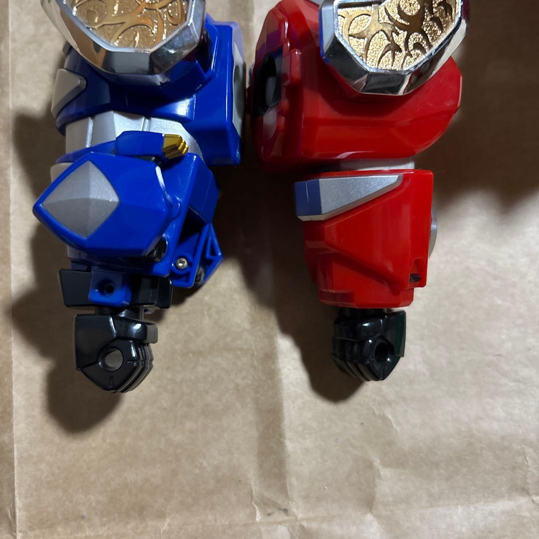 爆竜戦隊アバレンジャー　DX 爆竜合体アバレンオー 電動回転