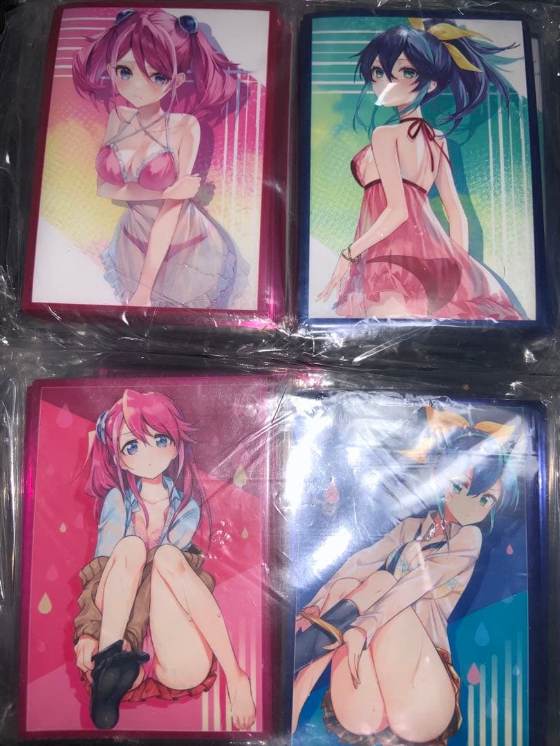 遊戯王 柚子 セレナ 瑠璃 リン スリーブ 16個セット