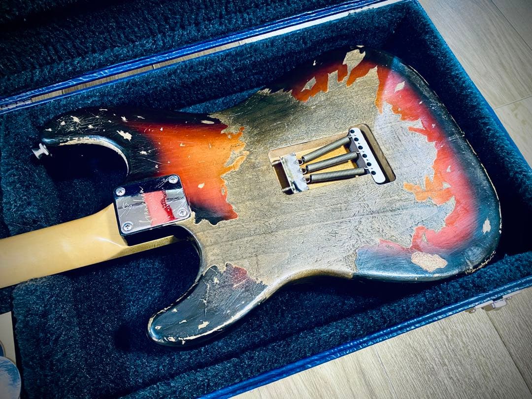 franchin guitars mercury ストラト　イタリア製