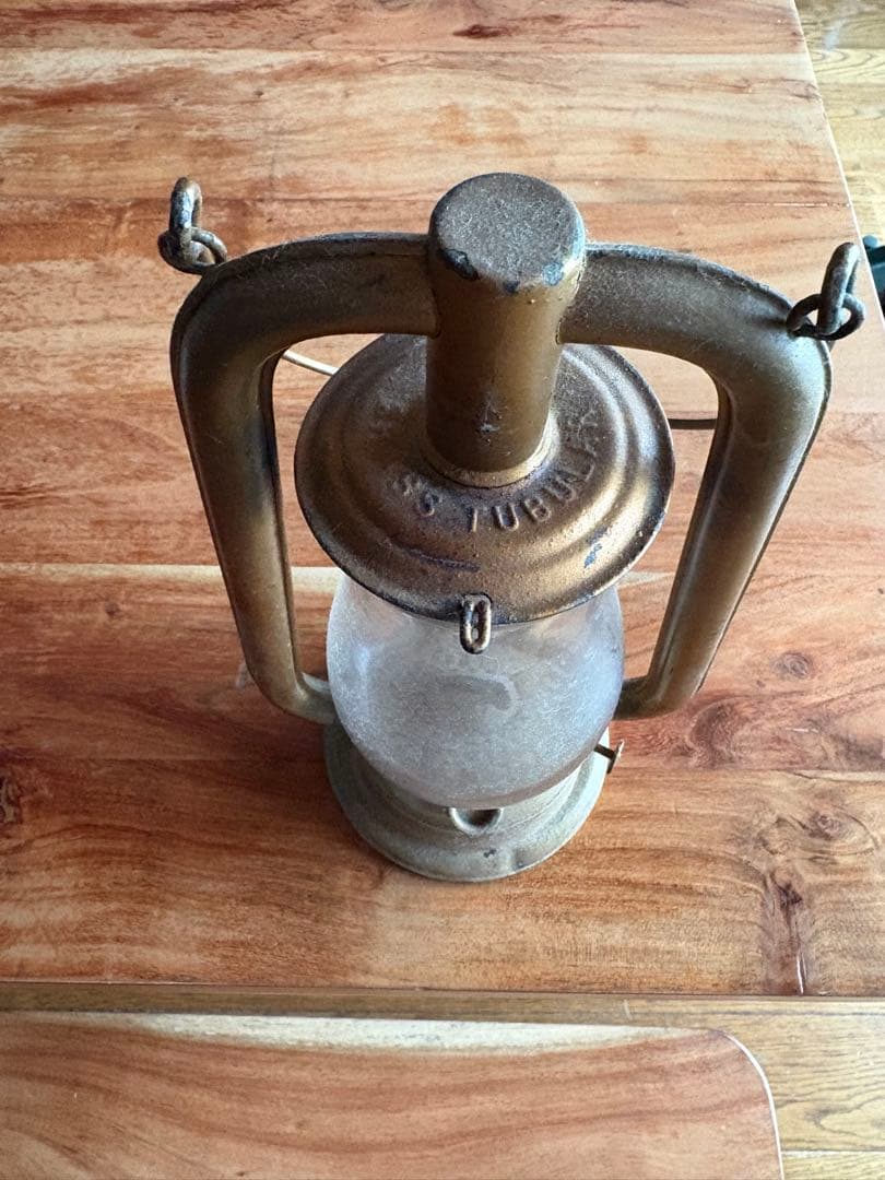 Brass Tubular lantern DIETZ デイツ　真鍮製