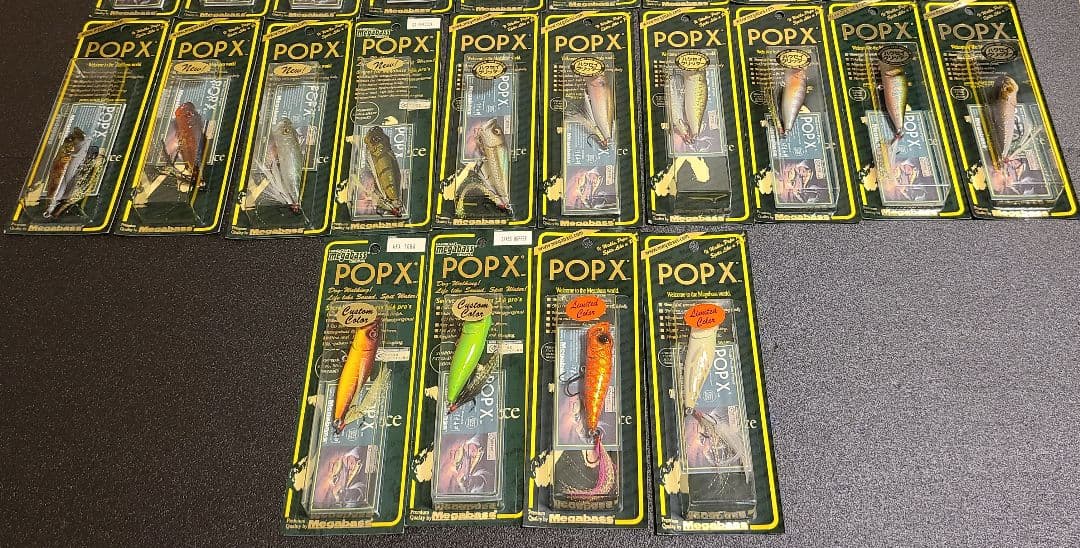 Megabass POP X 新品・未開封・未使用54点セット