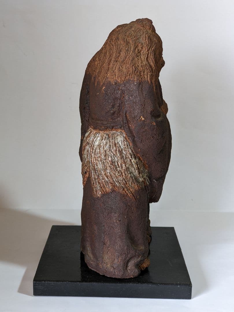 ⭐超希少！ 唐津焼 寒山拾得像 仏像 置物 仏教美術 遺品少数 古美術品 骨董品