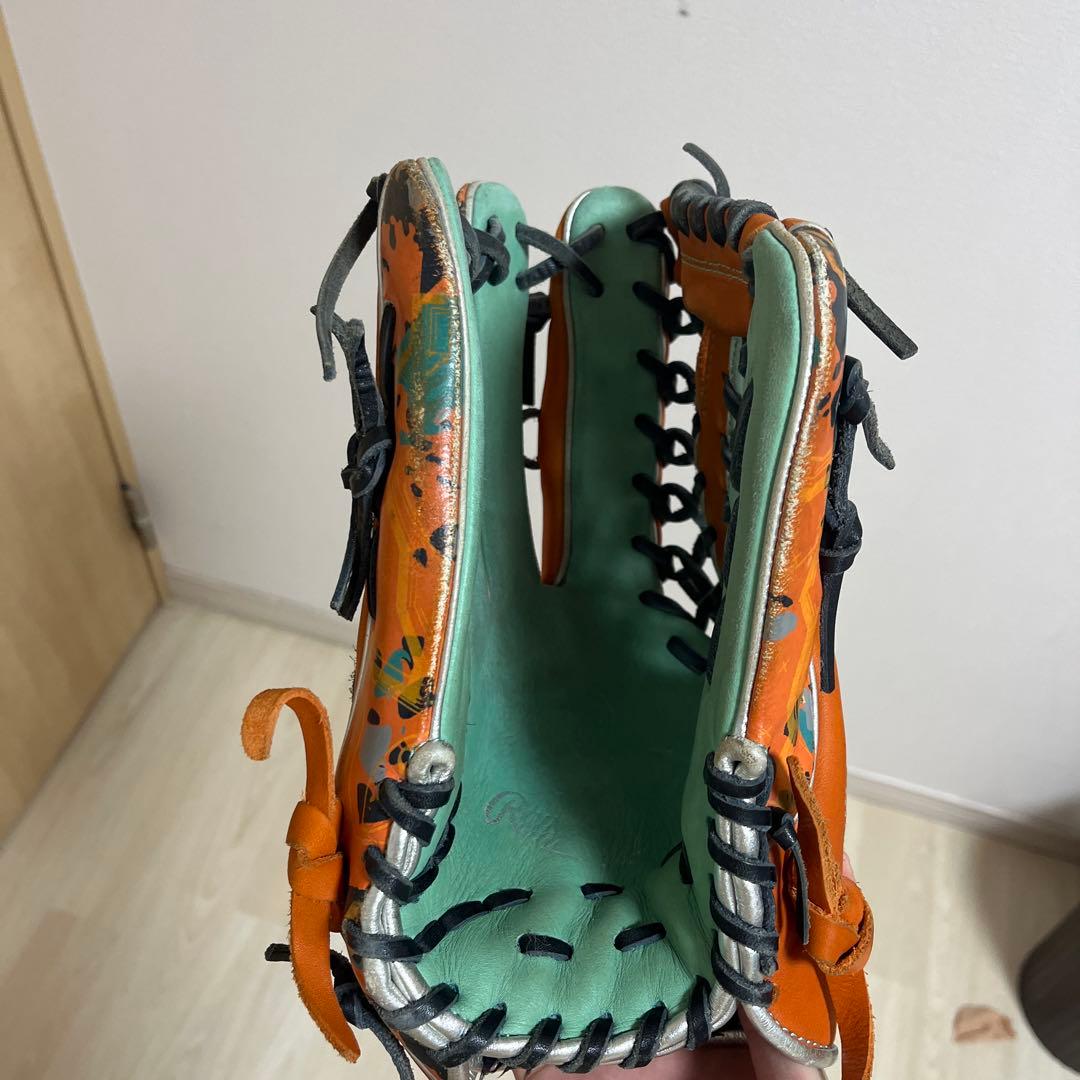 左投げ用　外野手用　ローリングス　軟式