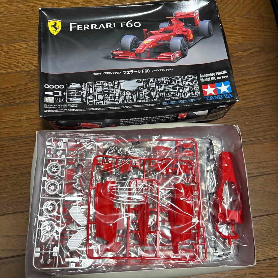 タミヤ1/20 No.59 フェラーリF60