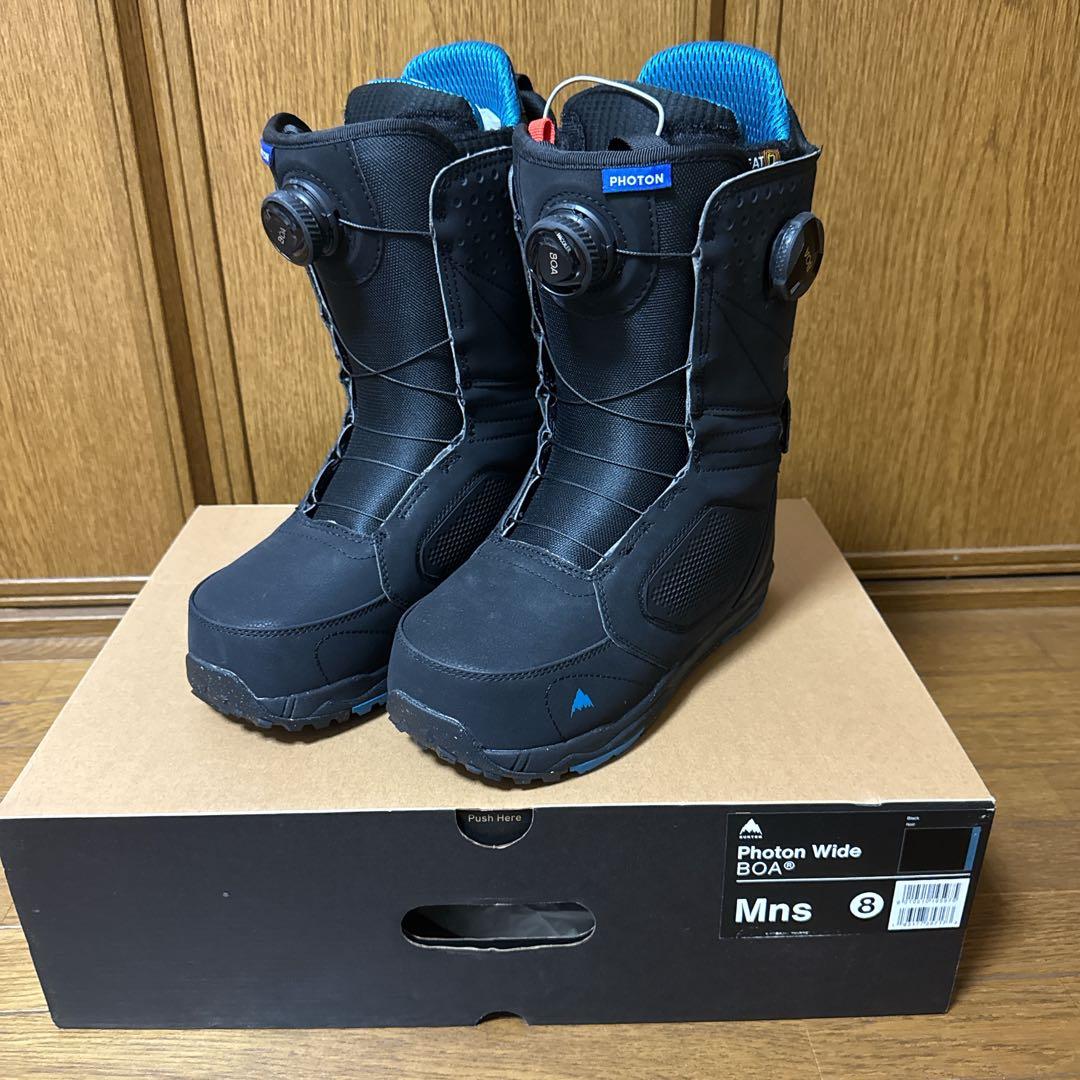 新品未使用BURTON Photon Wide BOA US8 26cm ワイド