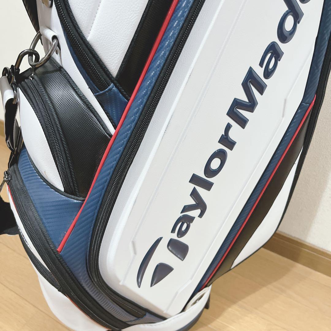 K210 TaylorMade ホワイトカラー キャディバッグ フード無し