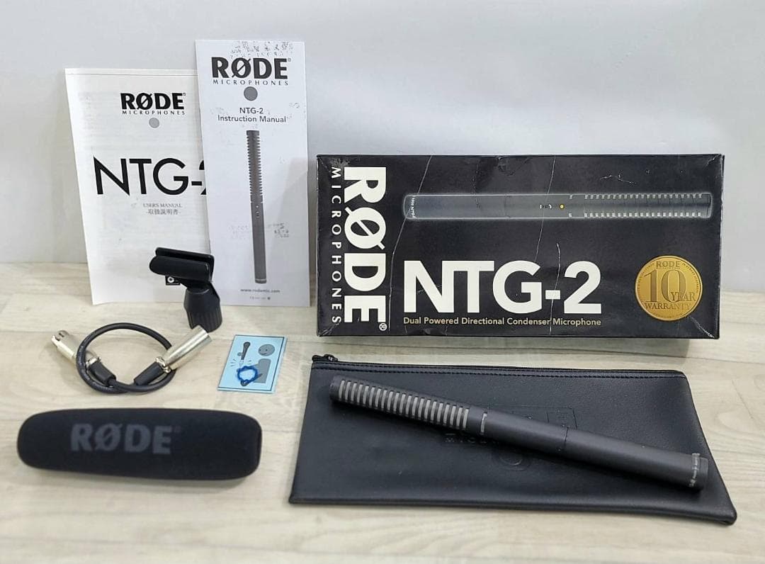 【美品】RODE ロード コンデンサーマイク NTG2