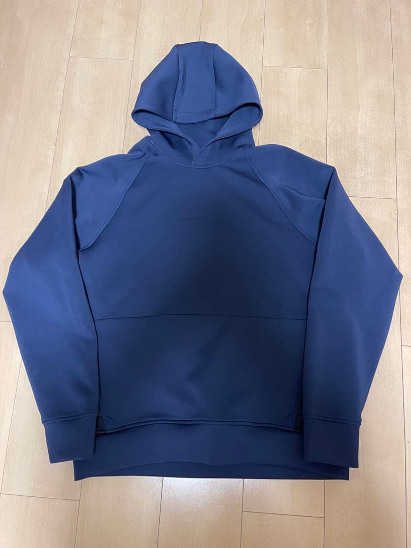 ブリーフィング　メンズ3Dロゴパーカー　ネイビー