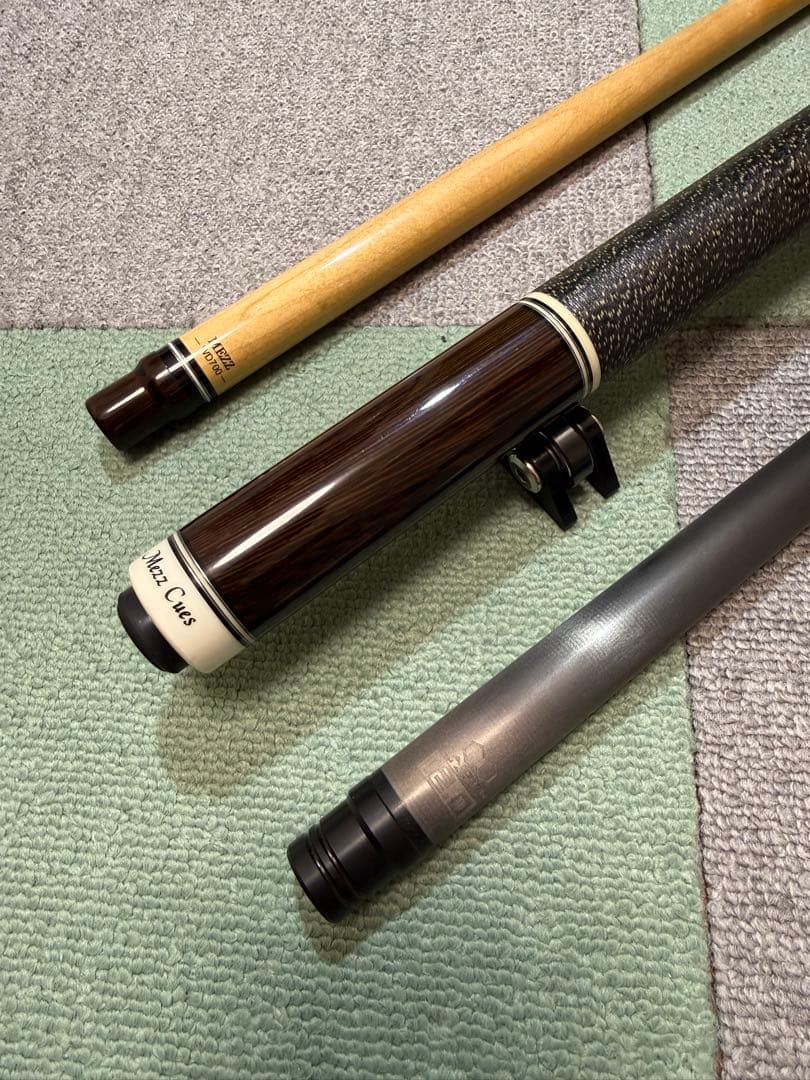 Mezz cues キュー メッヅ Axi-W シャフト2本セット 美品❣️