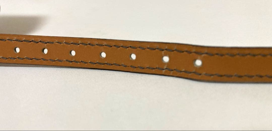 【希少・高級素材】エルメス リザード レザー ブレスレット（猫用首輪）