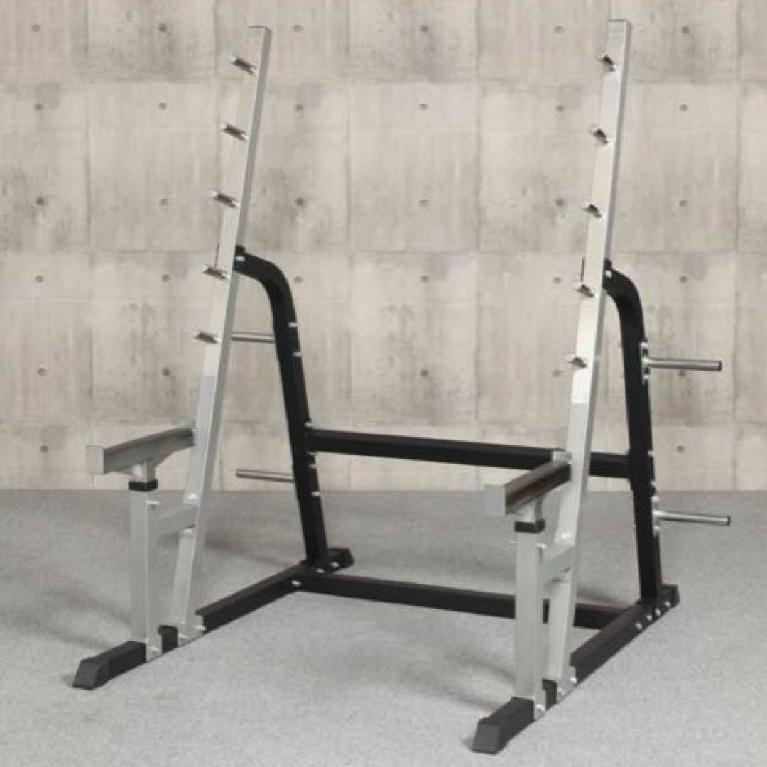 梅しゃん　IROTEC パワースクワットラック②