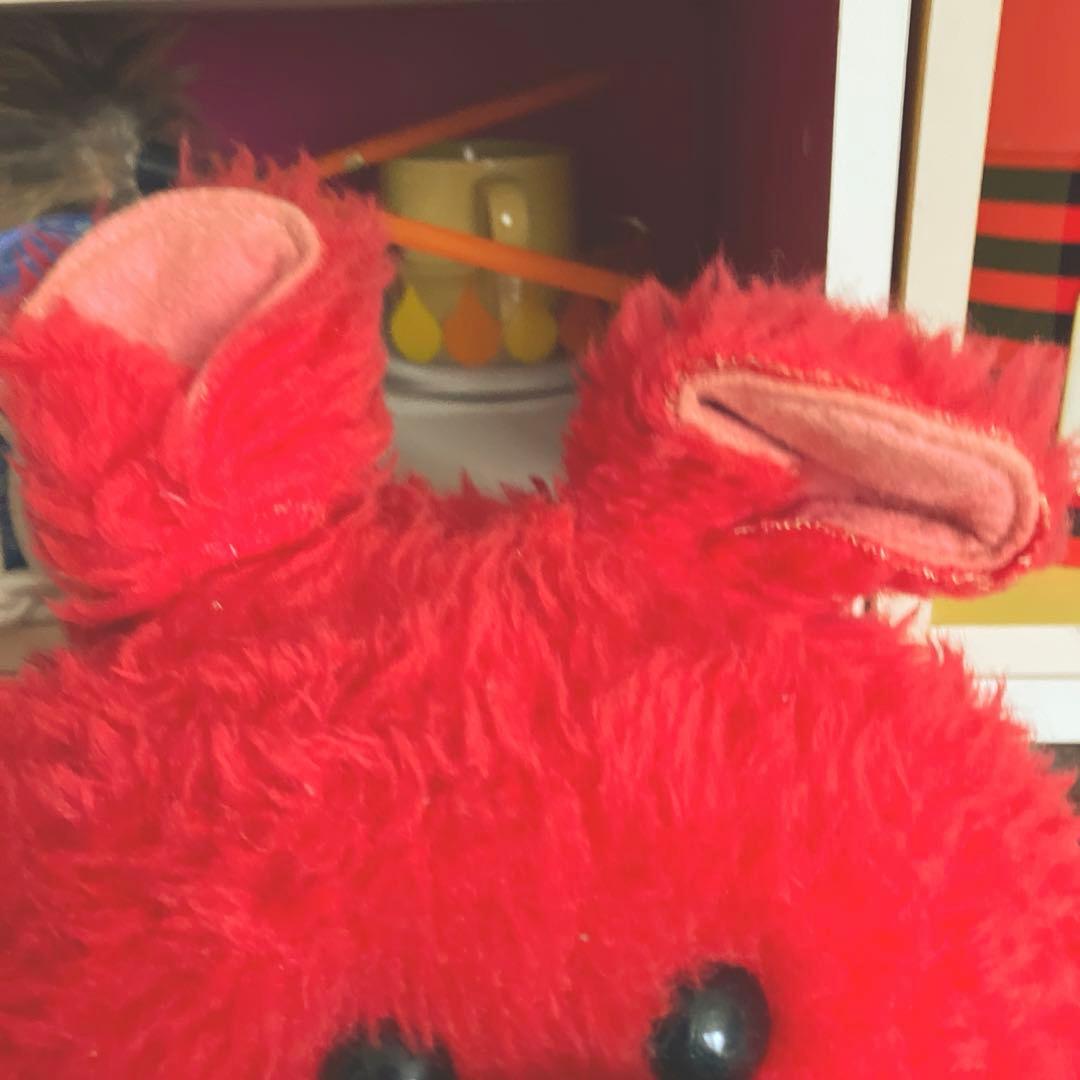 昭和レトロ レトロポップ クマちゃん ぬいぐるみ クマ 赤いクマ ベロ出し 希少