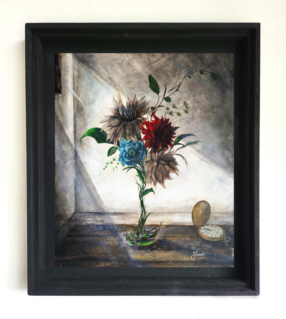 【専用】生命の受容 / モダン画 キャンバス 46×38㎝ F8 原画限り