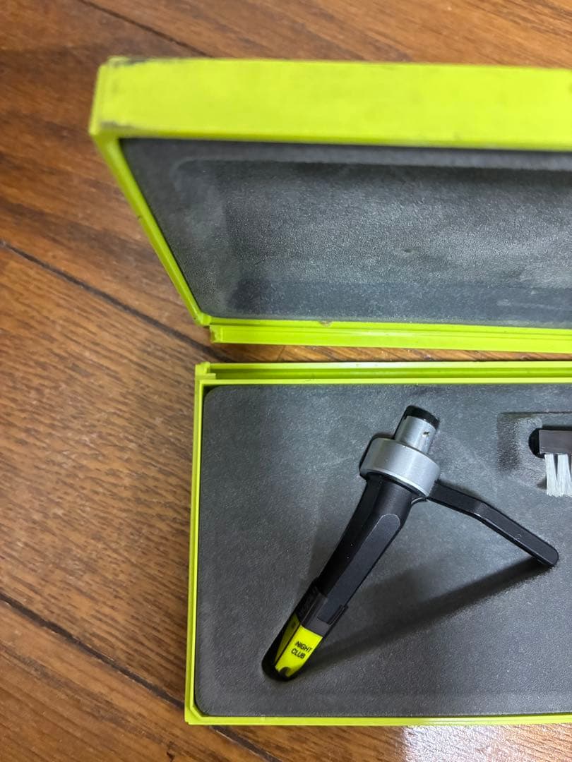 ortofon コンコルド　ナイトクラブ　カートリッジセット2本　ケース割れあり