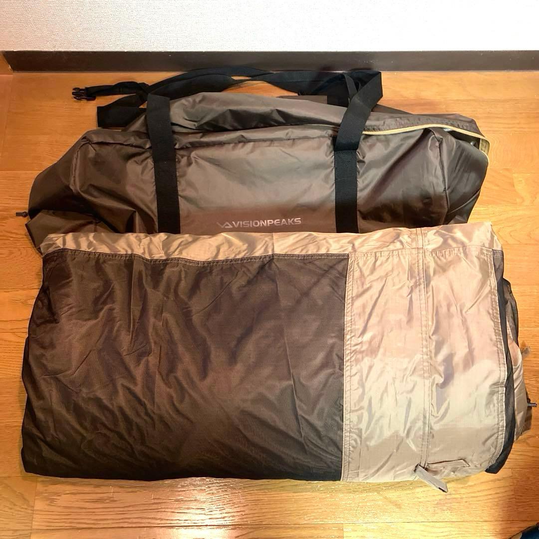 VISION PEAKS トレスアーチ2ルーム+RF グランドシート付