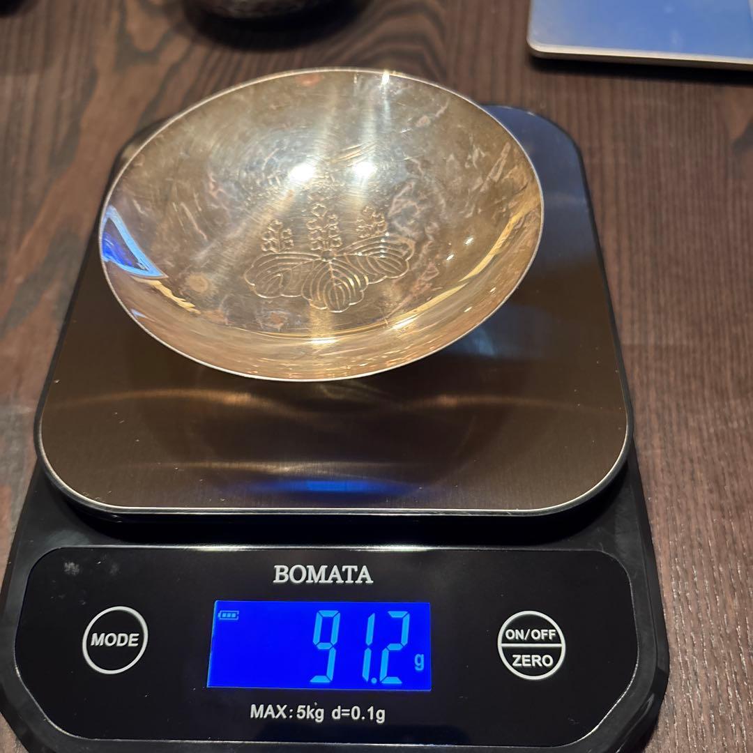 純銀杯　91.2g
