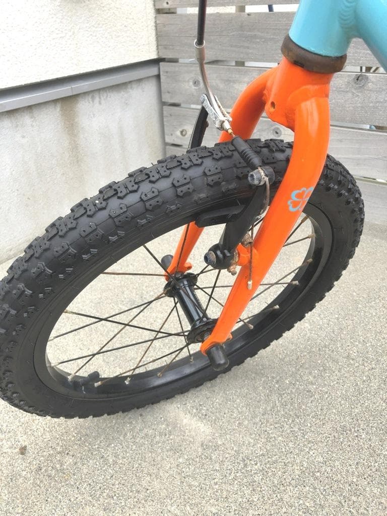 【NET】ヨツバサイクル 18インチ 子供自転車 (金沢市近郊お渡し)