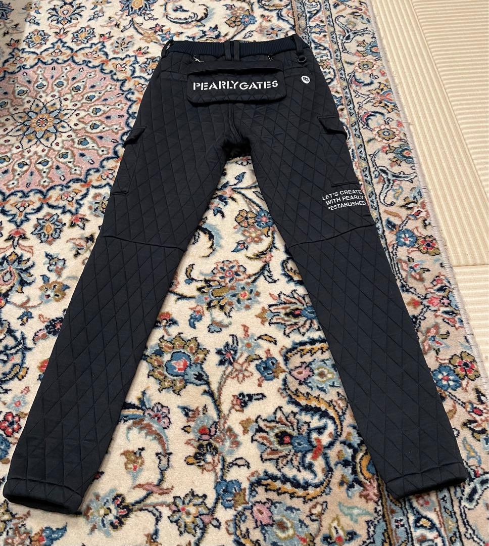 【PEARLY GATES】 ポリエステルキルトジャガードパンツ　大人気☆完売