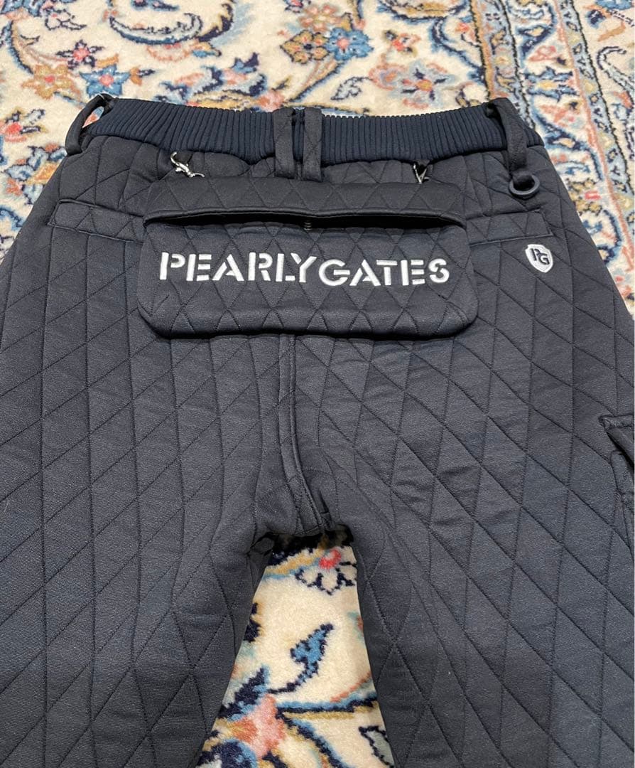 【PEARLY GATES】 ポリエステルキルトジャガードパンツ　大人気☆完売
