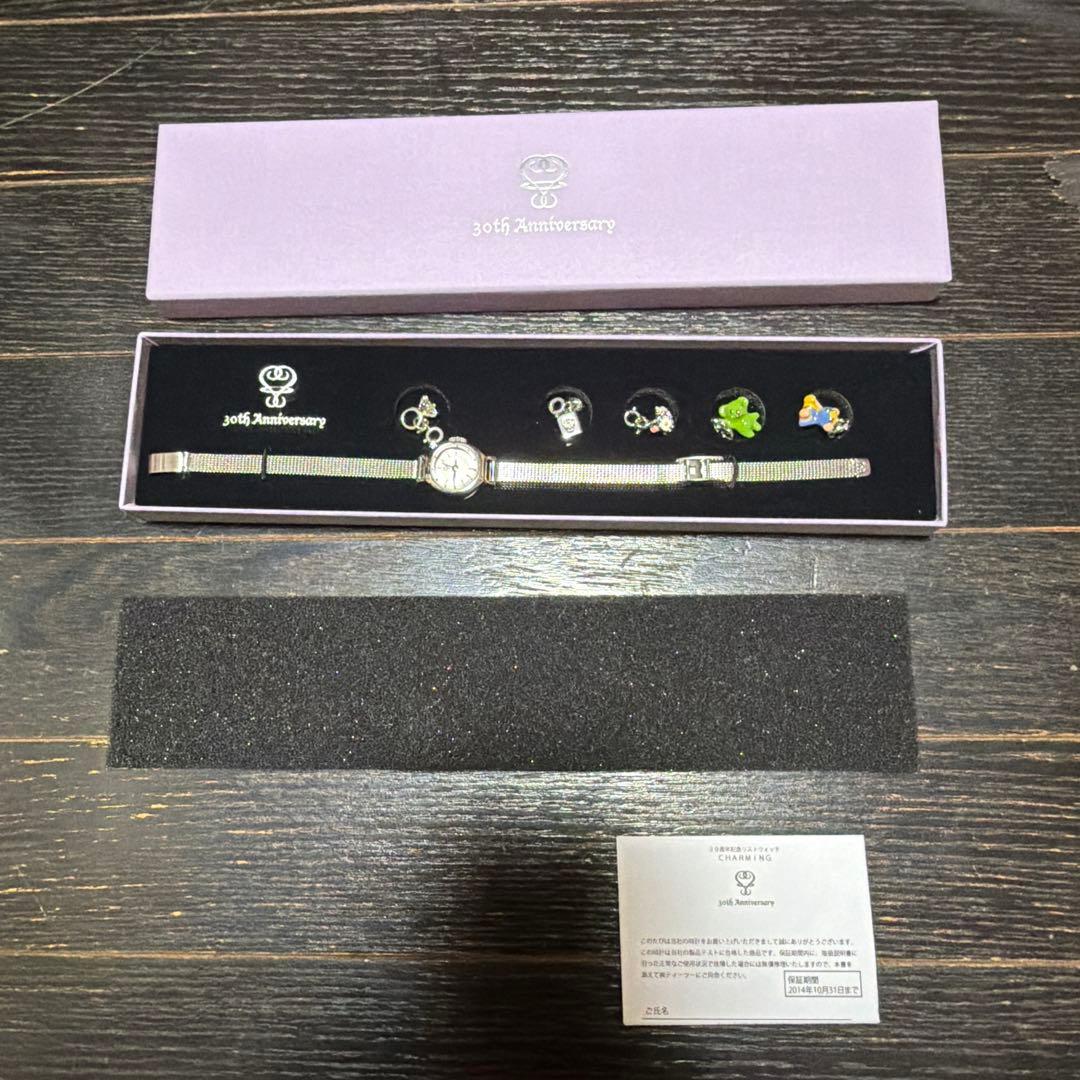 最安値　未使用品　藤井フミヤ　腕時計　30周年記念　公式グッズ　当時品