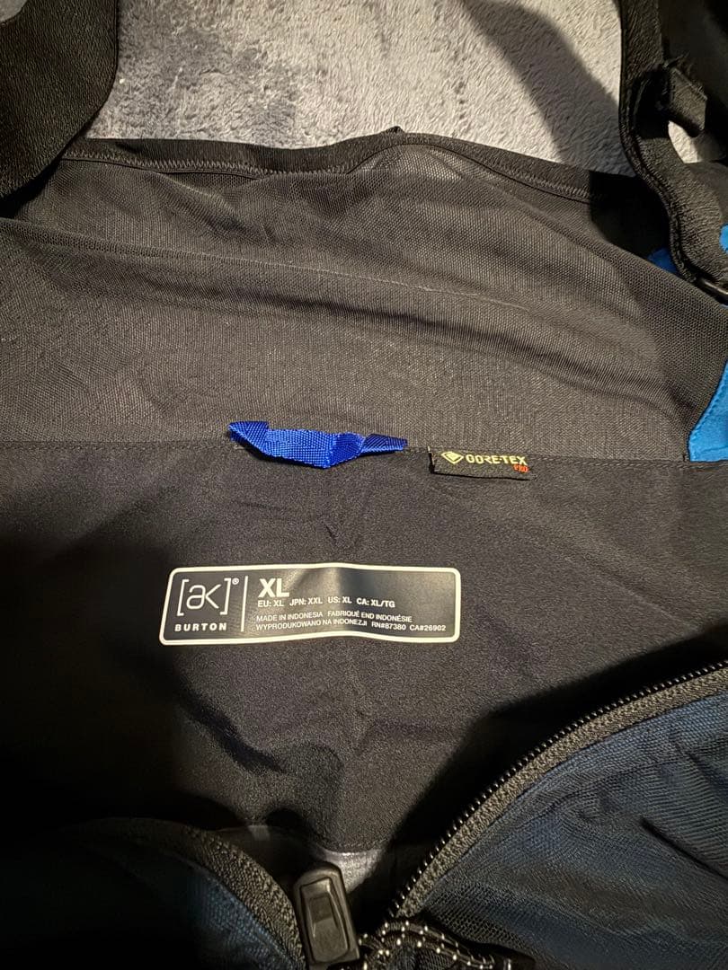 Burton [ak] Fragment GORE-TEX 3L 上下セットXL