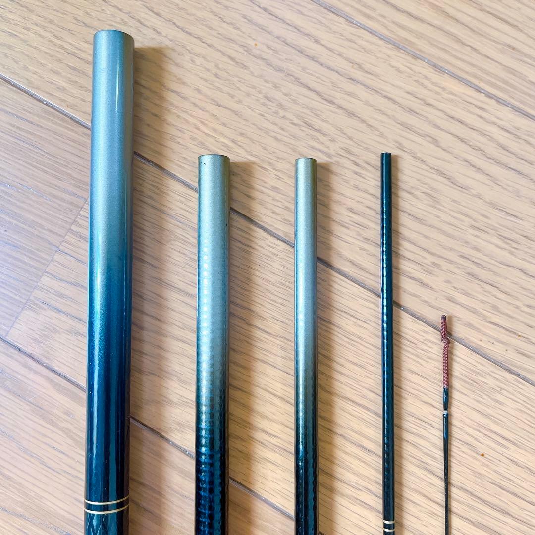 超希少　美品　ダイワ カーボウィスカー パワーメッシュ 波紋 中硬 18