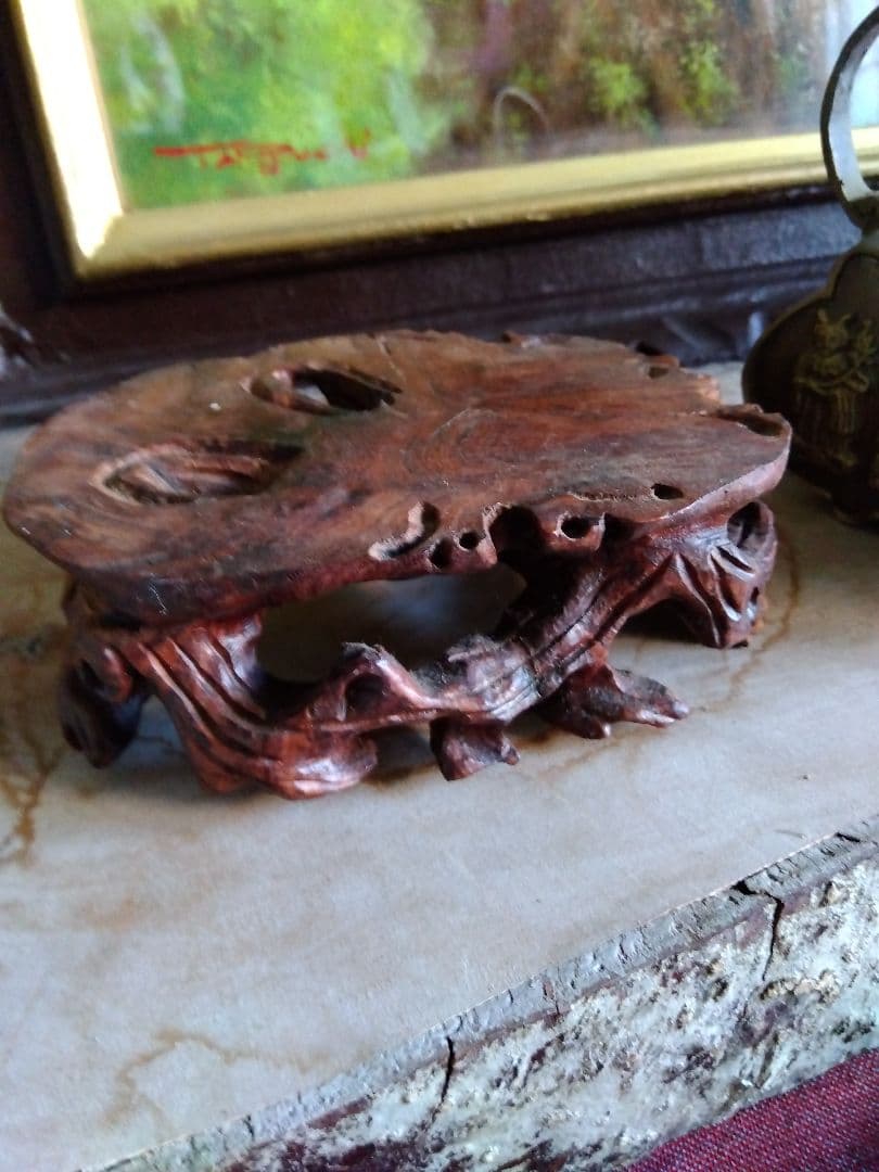 ヴィンテージ、中国、ブロンズ製ティーポット 、サーカ