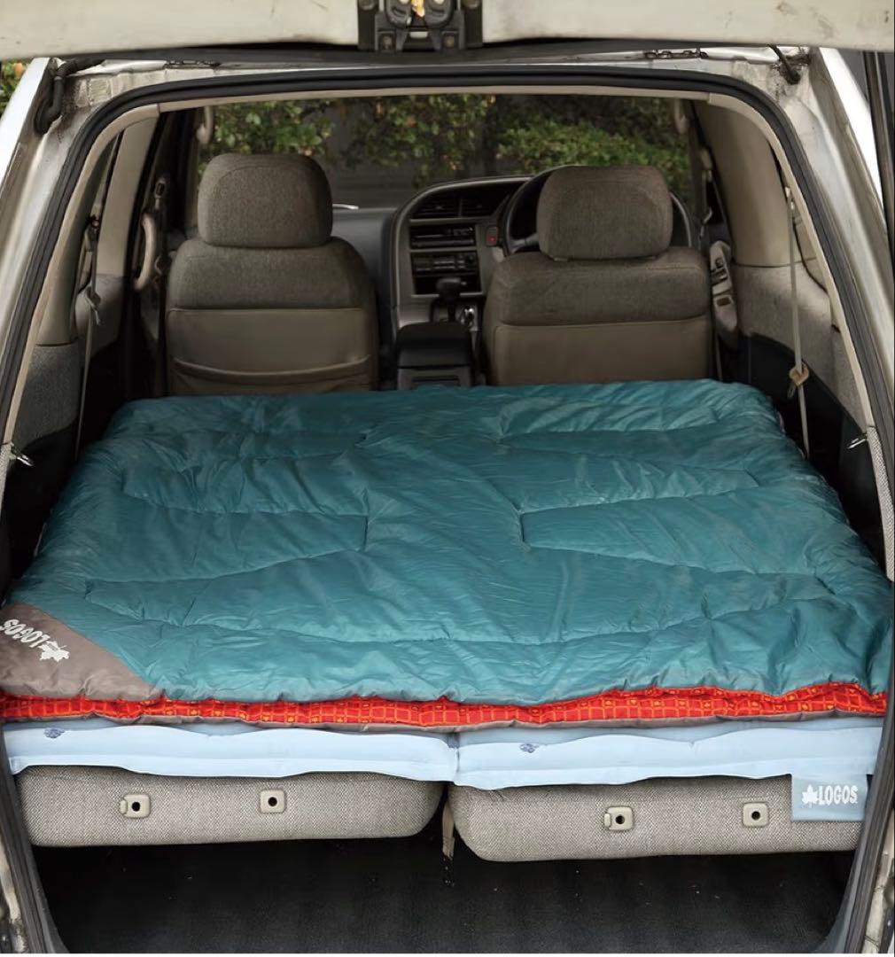 美品✨ LOGOS ミニバンぴったり寝袋・-2 冬の車中泊に〜12/16値下げ中