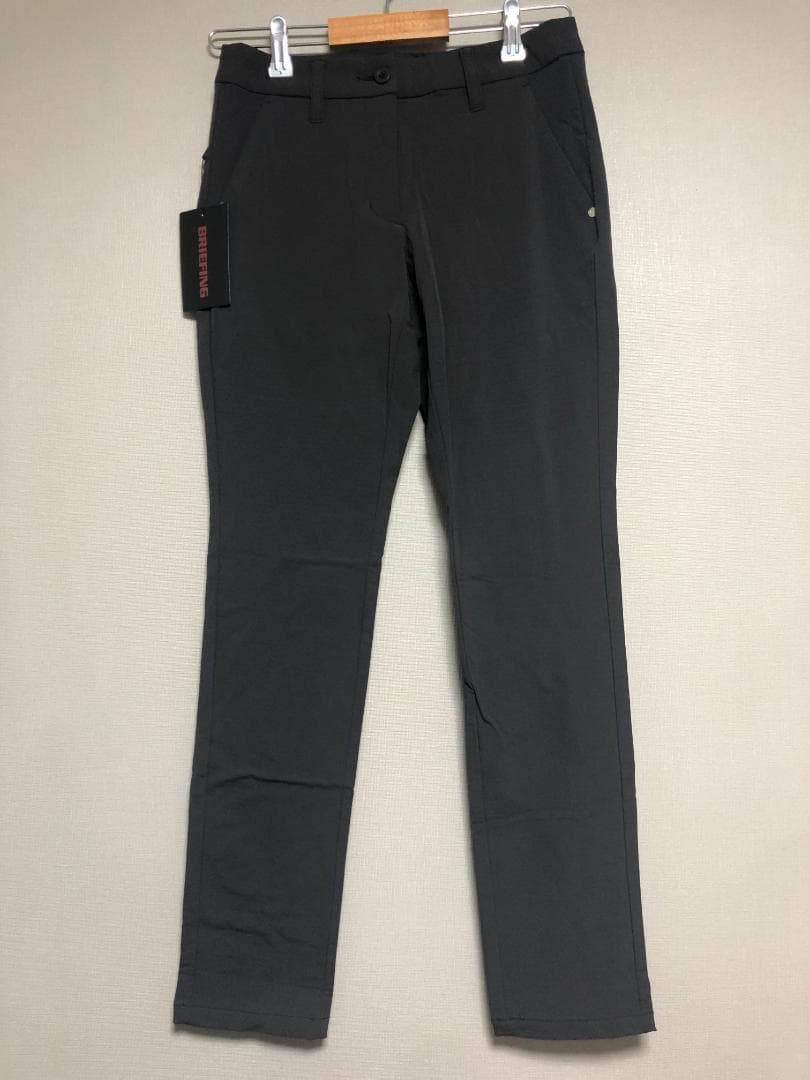 新品未使用 タグ付き ブリーフィング ストレッチパンツ 黒 チャコール 3.3万