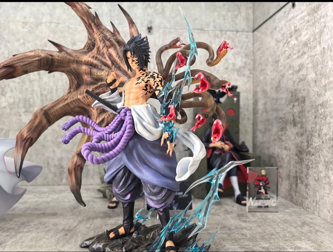 NARUTO ナルト うちはサスケ ガレージキット ガレキ スタチュー⑤②