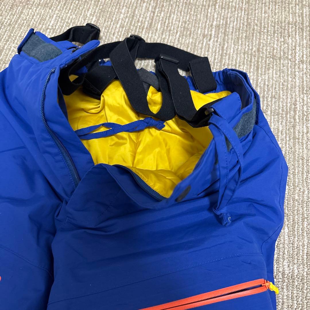 値下げ美品THE NORTH FACE スキーウェア 青/黄